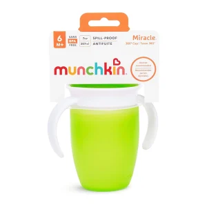 Vaso Antiderrame MUNCHKIN Miracle 360° con Asas 207ml 6m+