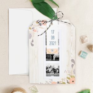 Invitación cardnovel clara 39725-B