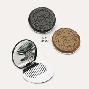 ESPEJO GALLETA C/PEINE 1016-D