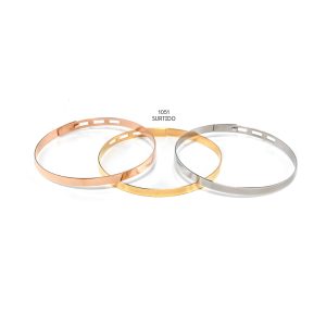 PULSERA ACERO C/BOLSA STDA. -1051-D