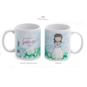 TAZA NIÑA COMUNIÓN PERSONALIZABLE 1733-D