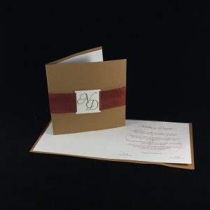 Invitación boda Contigo cont-1841F