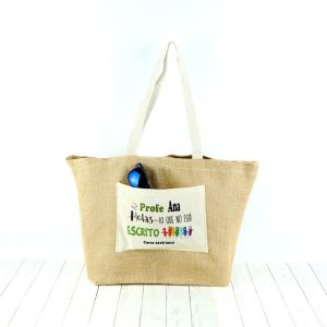 BOLSO PLAYA PERSONALIZADA 48*35*15 CM