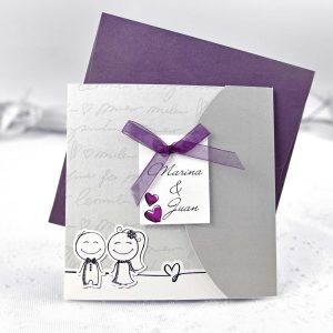 Invitación cardnovel clara 35641-A