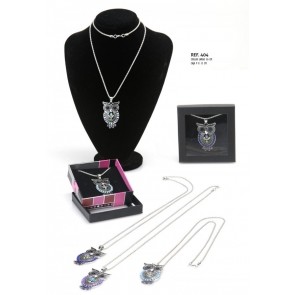 Collar búho estuchado 404-BBC