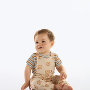 Conjunto Jardinera Ositos – 100% Algodón