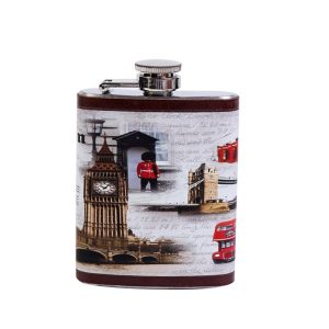 PETACA METAL FORRADA «MOSTACHO» 4666-DI