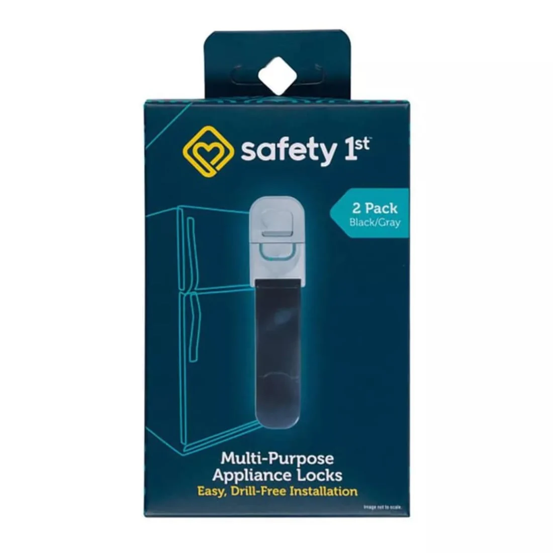 2 Pack Cerradura Multiusos para Electrodomésticos SAFETY 1ST