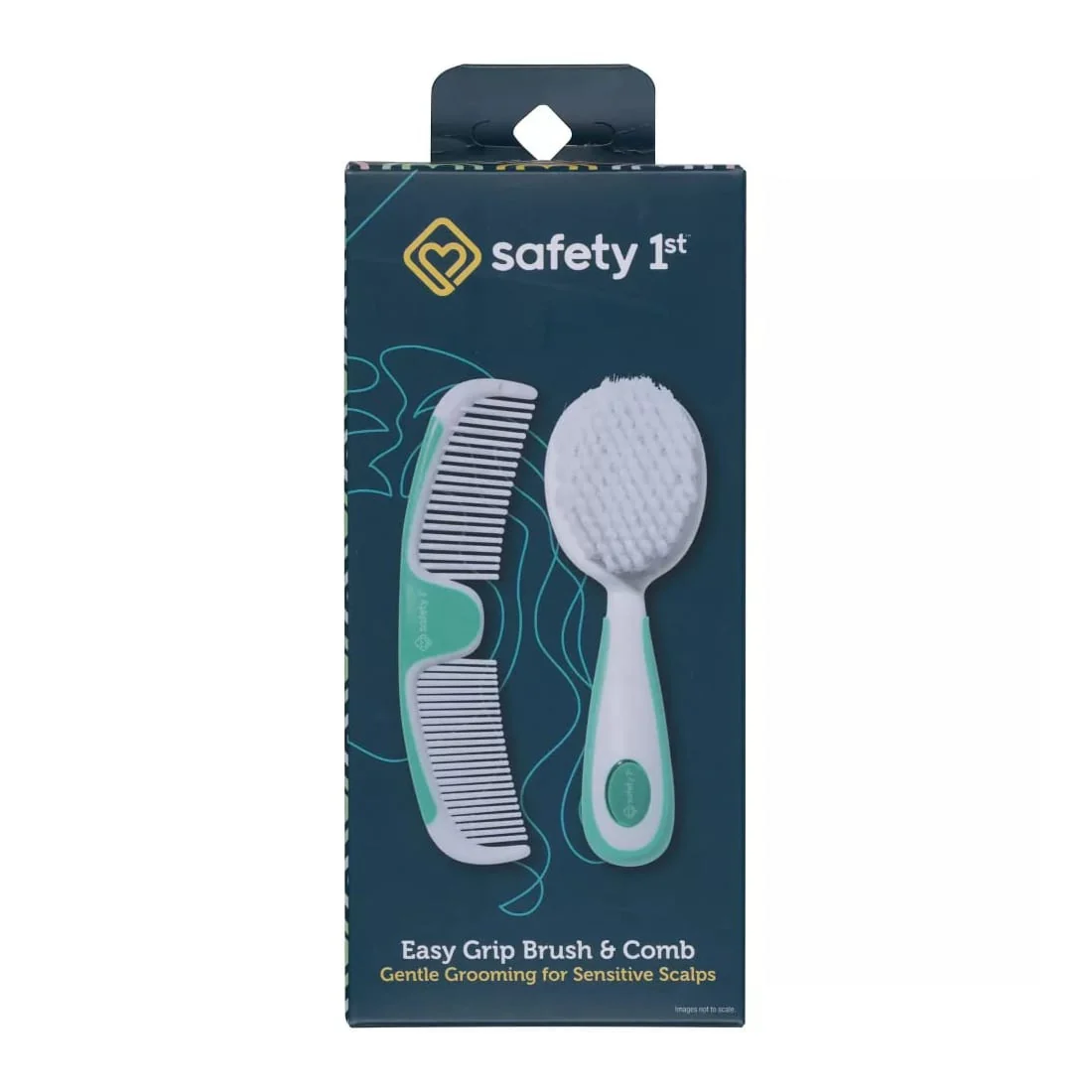 Set Cepillo y Peineta SAFETY 1ST Easy Grip