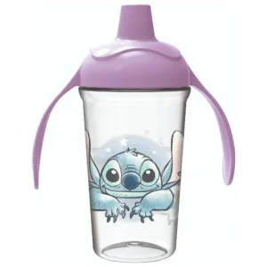 Vaso de Entrenamiento con Asas y Boquilla rígida DISNEY 295ml Stitch 10m+