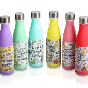 Botella de cristal mate surtidas 7129-DI