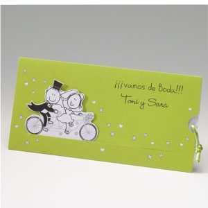 Invitación bella 725050BE