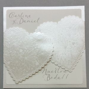 Invitación Romantic 726050BE