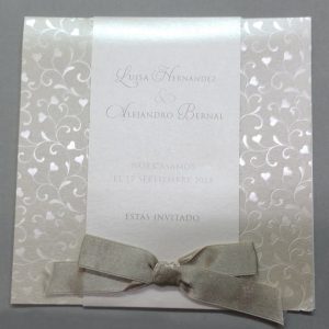 Invitación Romantic 726055BE