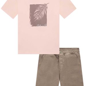 Conjunto Polera Enjoy y Bermuda