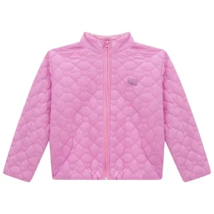 Chaqueta Acolchada Rosa Corazones