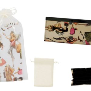 Billetero de piel con imán chicas + bolsa de tul – Ref. 8042-1 -CAR