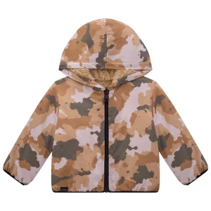 Chaqueta Reversible Camuflada Térmica