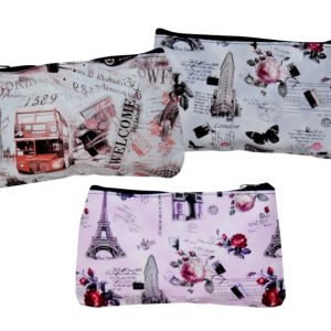 Neceser con cremallera ciudades – Ref. 8187 -CAR