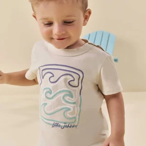 Conjunto Polera Estampada + Short Algodón Johnny Fox