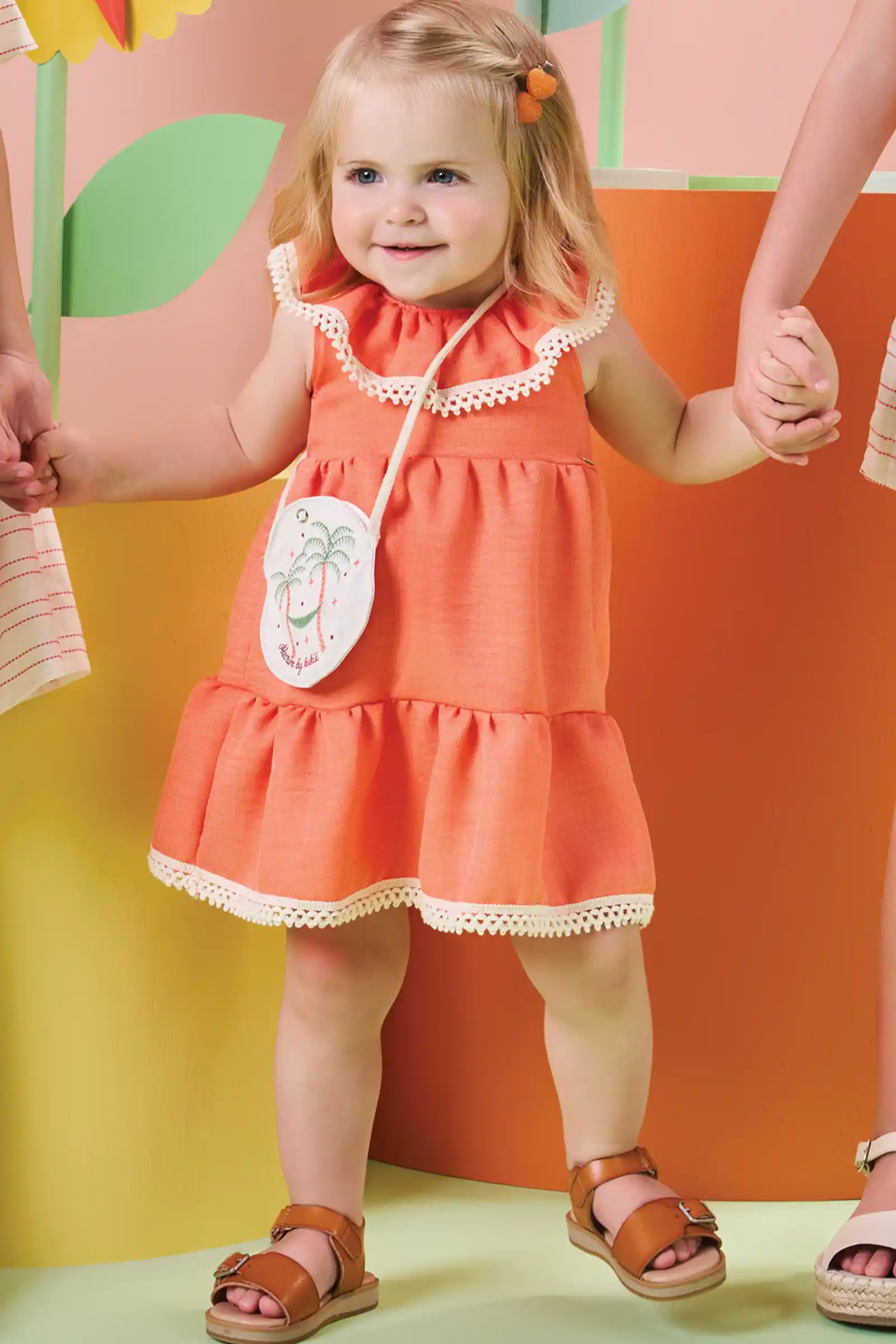 Vestido Kukie Volantes + Cartera Tropical - Imagen 2