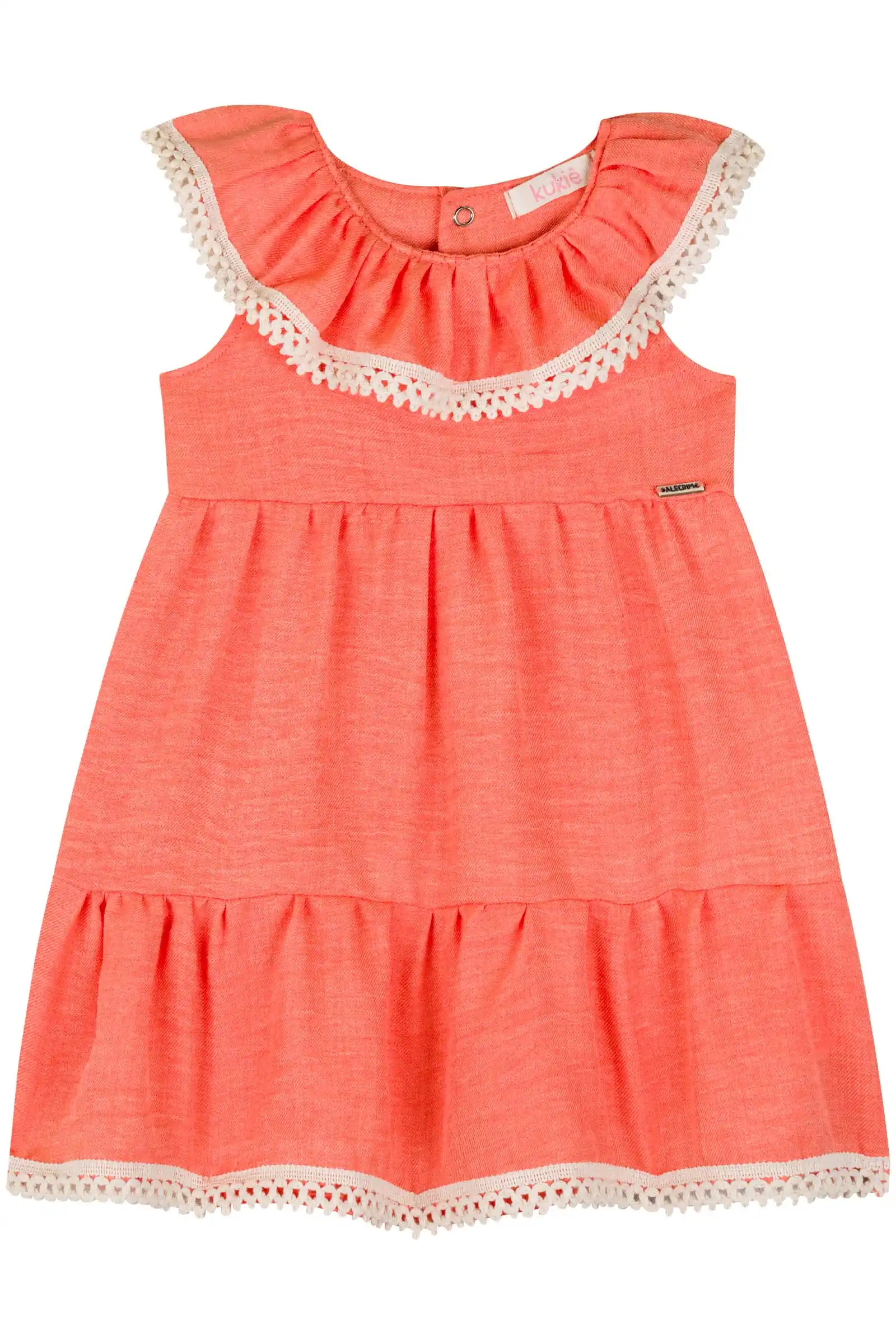 Vestido Kukie Volantes + Cartera Tropical - Imagen 3