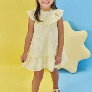 Vestido Amarillo Volantes Kukie