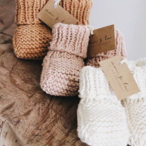 Botín Tejido a Mano 0 a 6 meses