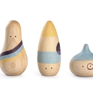 Figuras Madera Humanoides