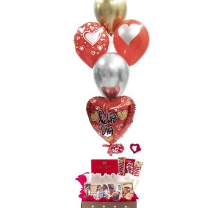 CESTA SAN VALENTIN CAJITA MELOSA/3-417