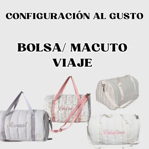 (A tu gusto) BOLSA/ MACUTO VIAJE