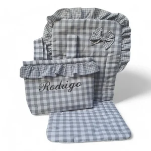 Conjunto Bolso + Funda/ Colchoneta Silla