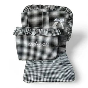 Conjunto Bolso + Funda/ Colchoneta Silla