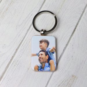 Llavero madera rectangular personalizado 5,0×3,5cmLL