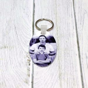 Llavero óvalo: 34,93 x 63,5 mm. 122-2019