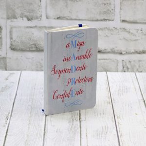 Bloc de notas con mensaje 13ma-2019