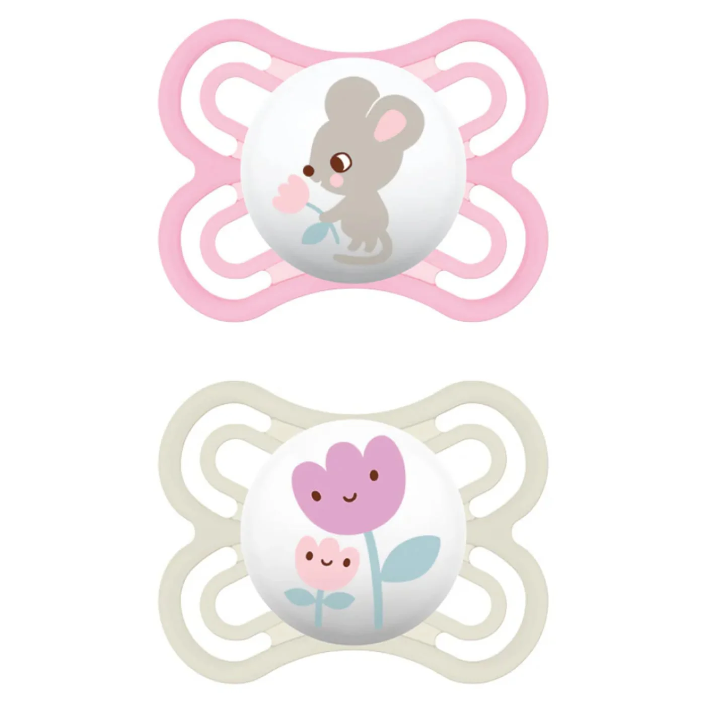 2 Chupetes de Silicona SkinSoft MAM Perfect con Caja Esterilizadora, 0-6m+ - Imagen 9