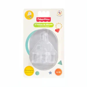 Pack Tetina Silicona Fisiológica FISHER PRICE