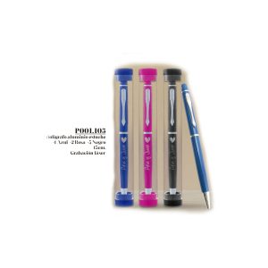 BOLI ALUMINIO ESTUCHE TUBO – Ref. P001105 -PRT