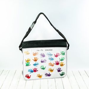 BANDOLERA  PORTADOCUMENTOS PERSONALIZADO 35*30*12 CM