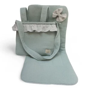 Conjunto Bolso + Funda/ Colchoneta Silla