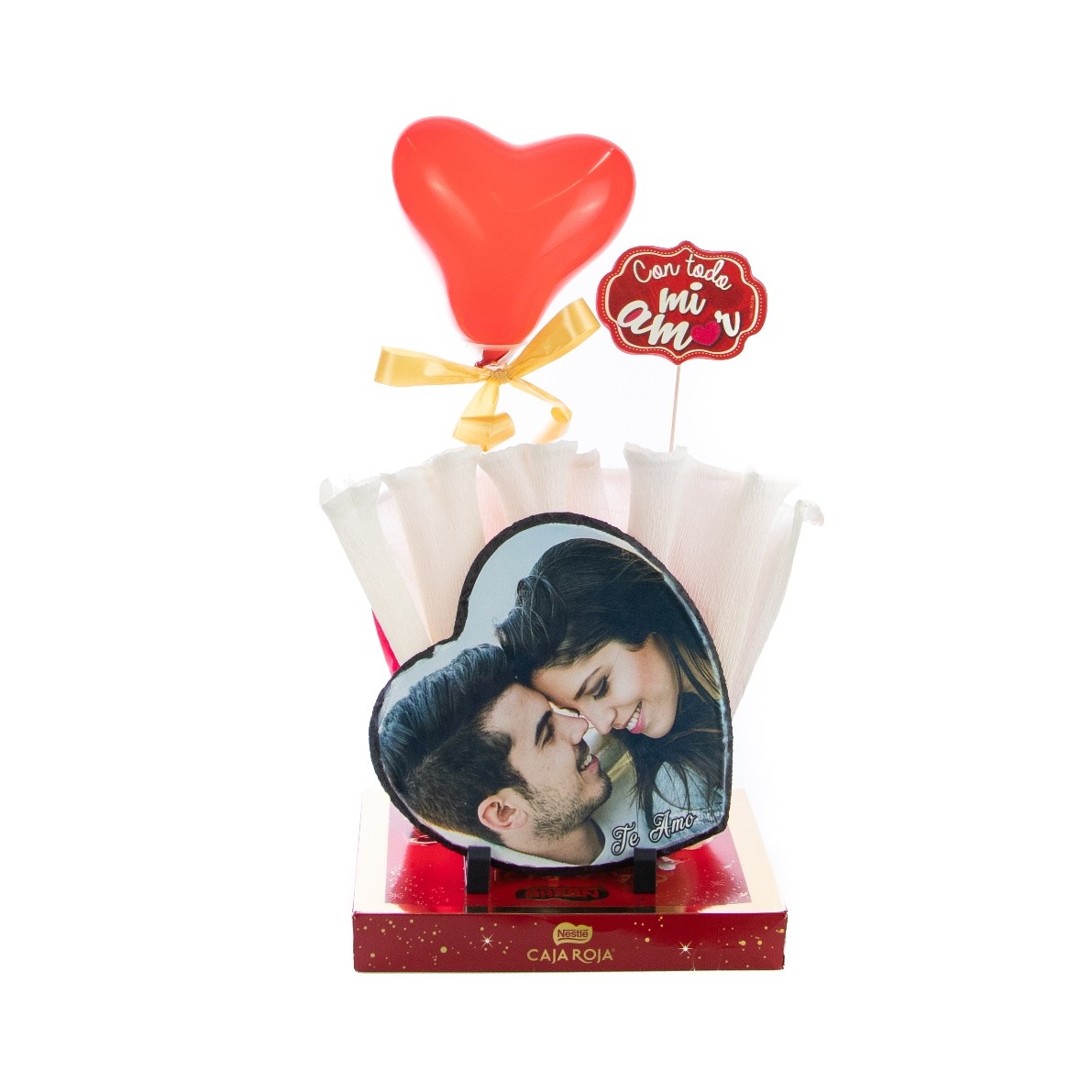 CESTA CESTA CORAZON DE PIEDRA/3-431 - Imagen 2