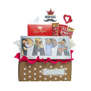 CESTA PAPÁ CAJITA MELOSA/5-694
