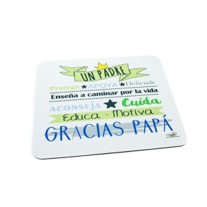 Alfombrilla Papá un padre protege 23*19cm /6-895
