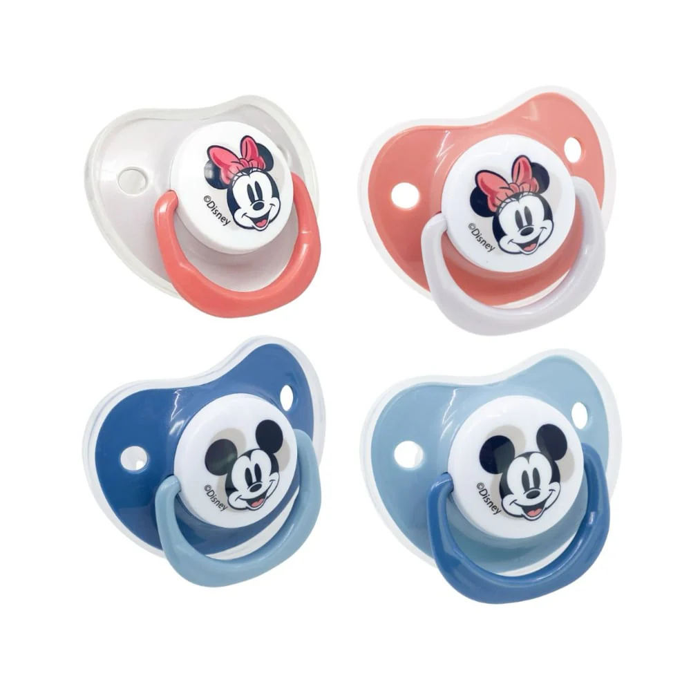 2 chupetes de entretencion Silicona DISNEY 6m+ - Imagen 8