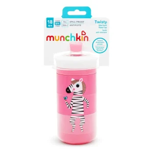 Vaso Antiderrame Twisty MUNCHKIN Animales Divertidos, 266ml, 18m+