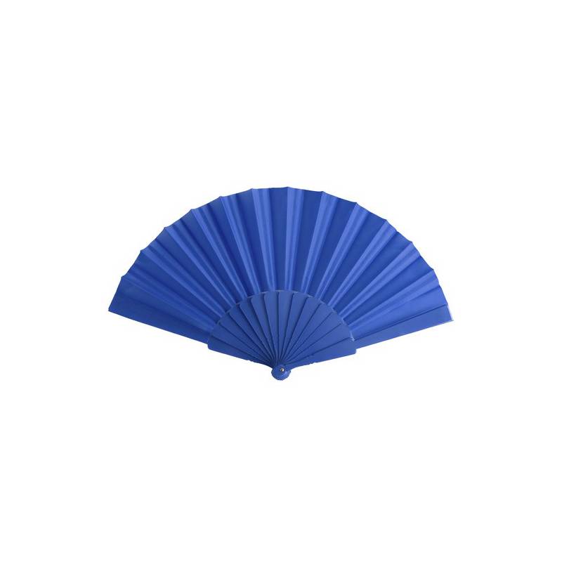 ABANICO DE TELA Y PVC PRESENTADO EN CAJA ROSA 2751-DI - Imagen 2