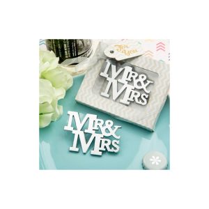 ABREBOTELLAS MR & MRS EN CAJA REGALO 4686-DI