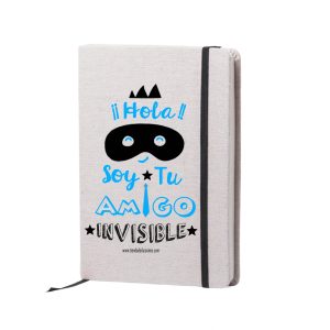 Bloc de notas para Amigo invisible Mascara