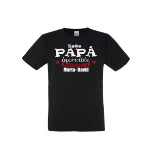 Camiseta este Papá increíble 300-2019